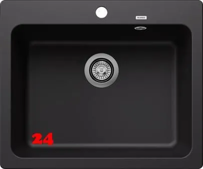 BLANCO Kchensple Naya 6 Silgranit PuraDurII Granitsple / Einbausple mit Handbettigung