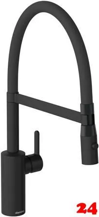DAMIXA Küchenarmatur Silhouet Pro Mattschwarz Einhebelmischer mit Pendelbrause und 2-Strahl Funktion DAMIXA Küchenarmatur Silhouet Pro Mattschwarz Einhebelmischer mit Pendelbrause und 2-Strahl Funktion