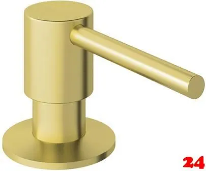 DAMIXA Seifenspender Silhouet Splmittelspender / Dispenser Messing gebrstet PVD (484817900)