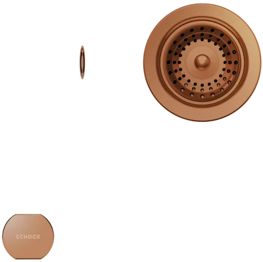 SCHOCK Kchensple Toledo D-100L Cristadur Nano-Granitsple / Einbausple mit Drehexcenter