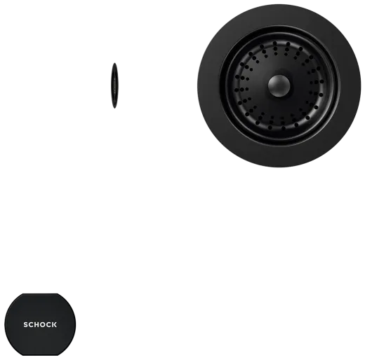 SCHOCK Kchensple Toledo D-100L Cristadur Nano-Granitsple / Einbausple mit Drehexcenter