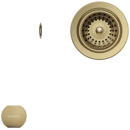 SCHOCK Kchensple Toledo D-100XS Cristadur Nano-Granitsple / Einbausple mit Drehexcenter