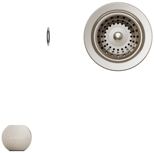 SCHOCK Kchensple Toledo D-100XS Cristadur Nano-Granitsple / Einbausple mit Drehexcenter