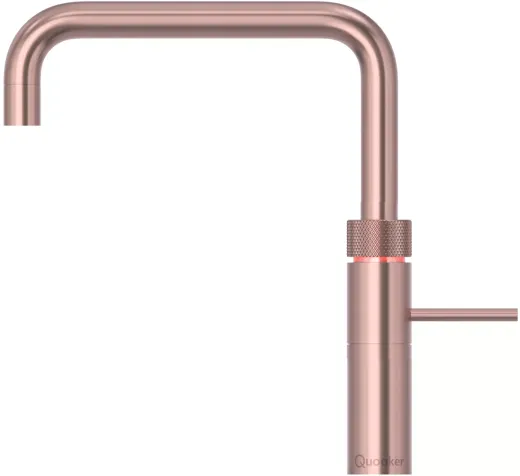 QUOOKER FUSION Square Kupfer Rose' PVD VAQ PRO3 mit CUBE 2 *Der Wasserhahn, der alles kann! (PRO3FNSRCOCUBE)