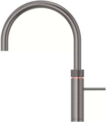 QUOOKER FUSION Round Festauslauf Gunmetal PVD Kchenarmatur mit 5 in 1 Funktion und elektronischer Steuerung (FNRGME) {NUR Armatur}