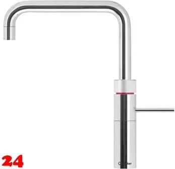 ✅ QUOOKER FUSION Square Festauslauf Chrom Kchenarmatur mit 5 in 1 Funktion und elektronischer Steuerung (FNSCHR) {NUR Armatur}