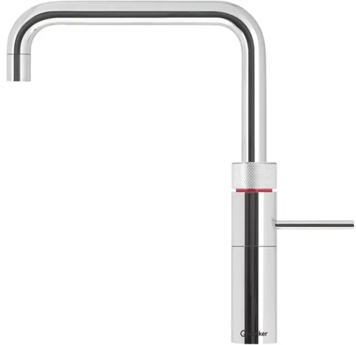 ✅ QUOOKER FUSION Square Festauslauf Chrom Kchenarmatur mit 5 in 1 Funktion und elektronischer Steuerung (FNSCHR) {NUR Armatur}