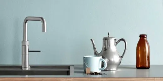 ✅ QUOOKER FUSION Square Festauslauf Chrom Kchenarmatur mit 5 in 1 Funktion und elektronischer Steuerung (FNSCHR) {NUR Armatur}