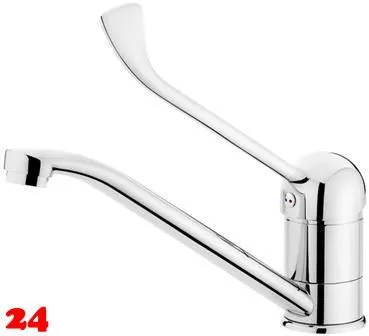 ✅ FRANKE Kchenarmatur Novara Plus MED Einhebelmischer Chrom Med. Bereich Unterarmbedienung Niederdruck