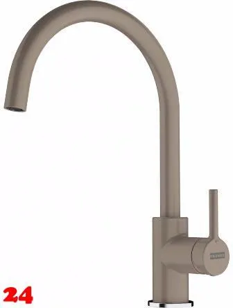 FRANKE Kchenarmatur Lina XL Fragranit+ Einhebelmischer mit Festauslauf 360 schwenkbar