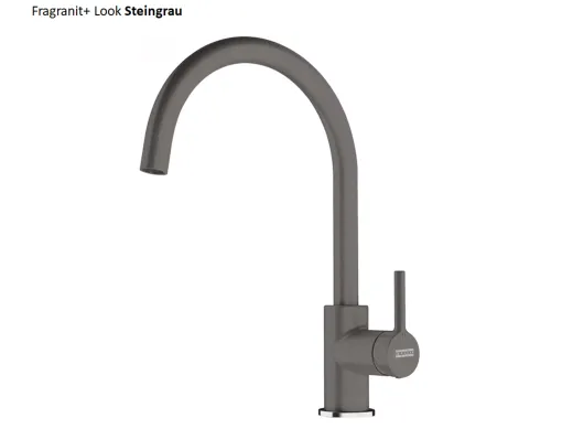 FRANKE Kchenarmatur Lina XL Fragranit+ Einhebelmischer mit Festauslauf 360 schwenkbar