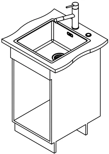 FRANKE Design K�chensp�le Mythos Masterpiece BXM 210/110-40 Edelstahlsp�le Anthracite F-INOX 3 in 1 Siebkorb als Druckknopfventil