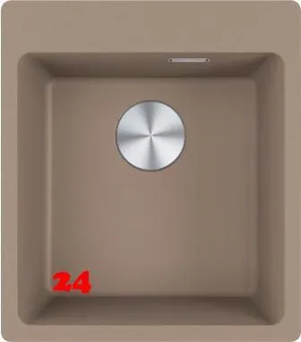 FRANKE Kchensple Maris MRG 610-39 A HLB Fragranit+ Granitsple / Einbausple mit Siebkorb als Stopfenventil