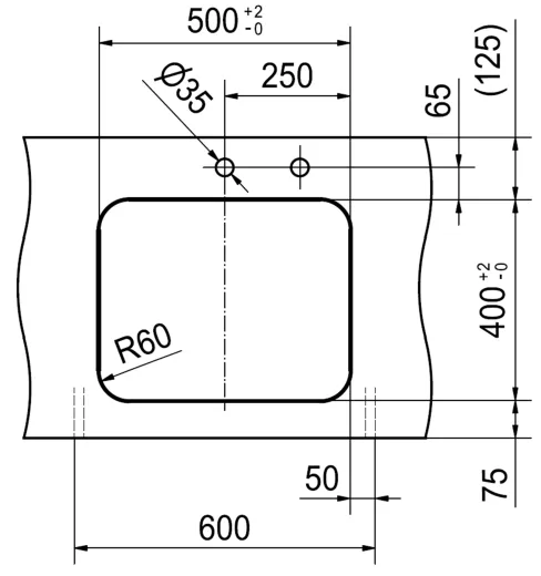 FRANKE Kchensple Smart SRX 110-50 Unterbausple (Montage unter die Arbeitsplatte) mit Siebkorb als Drehknopfventilventil