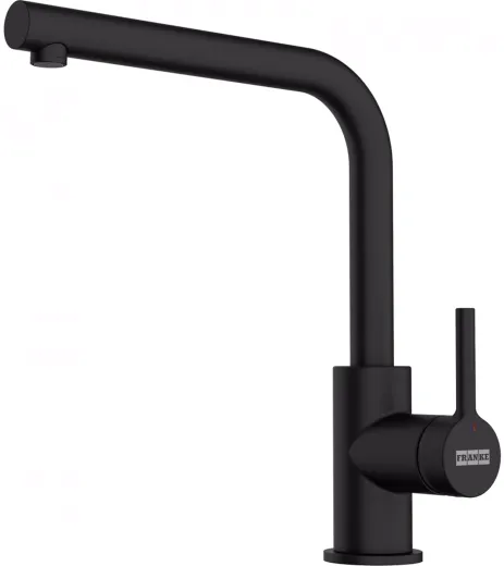 FRANKE Kchenarmatur Lina L Einhebelmischer Black Matt mit Festauslauf 360 schwenkbar