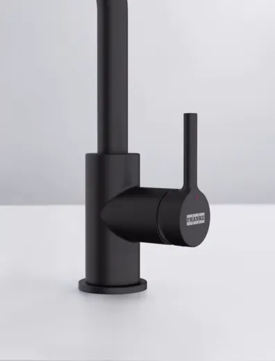 FRANKE Kchenarmatur Lina L Einhebelmischer Black Matt mit Festauslauf 360 schwenkbar