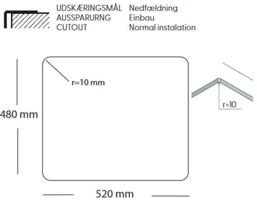 BERNUS Kchensple Cubus 541 SOFT Edelstahlsple Flachrand / Flchenbndig mit Hahnlochbank und Siebkorb als Drehknopfventil