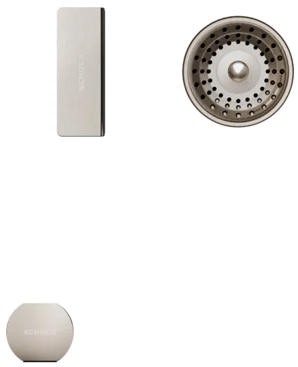 SCHOCK Kchensple Tia D-100LS Cristadur Nano-Granitsple / Einbausple mit Drehexcenter