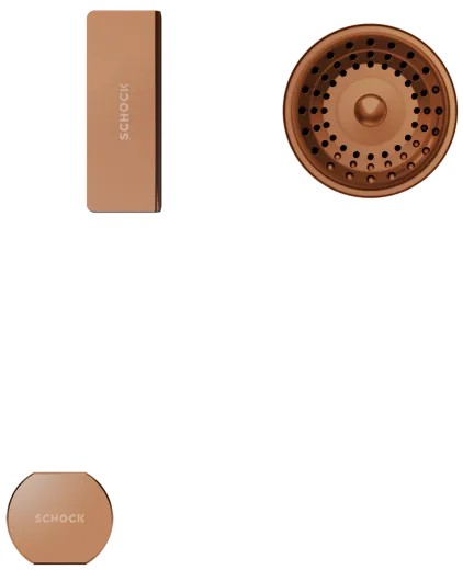 SCHOCK Kchensple Tia D-100LS Cristadur Nano-Granitsple / Einbausple mit Drehexcenter