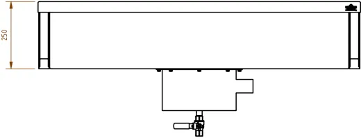 DREILICH Arbeits-/ Mehrzweckbecken 424KS-1200 wandhngend als Werkraum-/ Schlammfangbecken Becken Lnge 1200mm (3504180014)