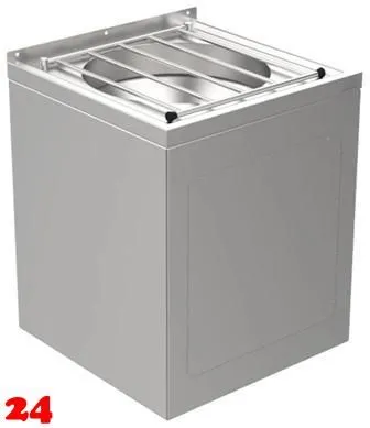 DREILICH Fkalienausguss bodenstehend 461-600 fugenlos eingeschweites Becken fr medizinischen Bereich (3504810100)