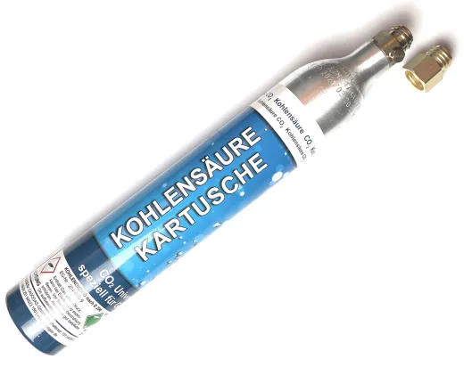 ✅ BERNUS Umrstsatz fr den Quooker Cube zur Nutzung von handelsblichen CO2-Flaschen best. 1 CO2-Flasche (425g) + Aufschraubadapter mit Dichtung