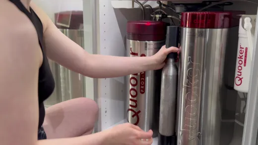 ✅ BERNUS Umrstsatz fr den Quooker Cube zur Nutzung von handelsblichen CO2-Flaschen best. 1 CO2-Flasche (425g) + Aufschraubadapter mit Dichtung