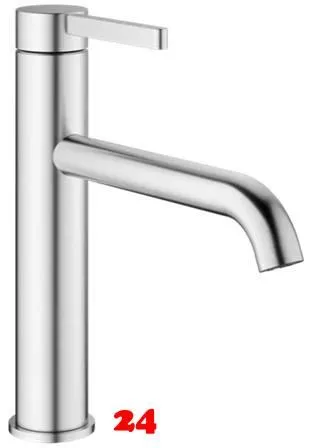 KWC Kchenarmatur Bevo E 10.531.022.700FL Einhebelmischer Edelstahl massiv mit Festauslauf (125343)