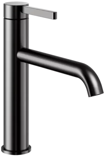 KWC Kchenarmatur Bevo E 10.531.022.751FL Einhebelmischer Industrial Black mit Festauslauf (125589)