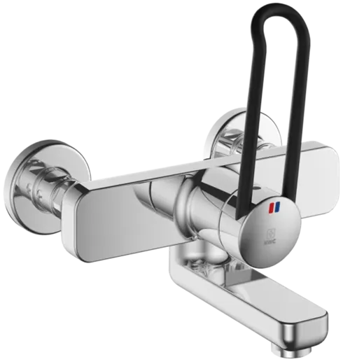 KWC Vita Pro 2.0 11.522.202.000 WA Einhebelmischer Waschtisch Chrom Wandarmatur geeignet Medizinischer Bereich (125232)