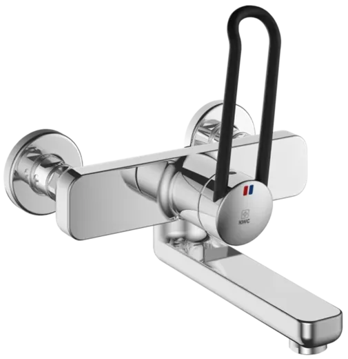 KWC Vita Pro 2.0 11.522.203.000 WA Einhebelmischer Waschtisch Chrom Wandarmatur geeignet Medizinischer Bereich (125233)