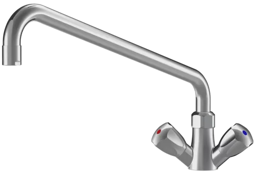 KWC Gastro CR K.24.41.06.000C07-A450 Zweigriffmischer Gewerbe Gastroarmatur fr die Profikche (100947)