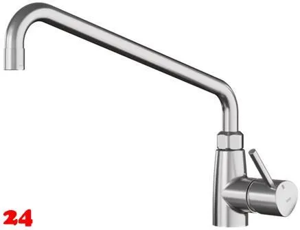 KWC Gastro E 24.561.046.700FL-A450 Einhebelmischer Gastroarmatur / Gewerbearmatur Edelstahl massiv V4A (316) fr die Profikche (125566)