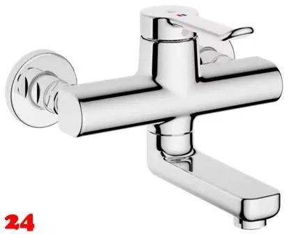 KWC Vita 2.0 11.512.102.000 WA Einhebelmischer Chrom Wandarmatur geeignet Medizinischer Bereich (125218)