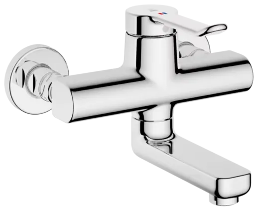 KWC Vita 2.0 11.512.102.000 WA Einhebelmischer Chrom Wandarmatur geeignet Medizinischer Bereich (125218)