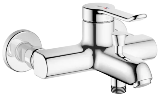 KWC Vita 2.0 20.512.333.000 WA Einhebelmischer Wanne Chrom Wandarmatur geeignet Medizinischer Bereich (125223)