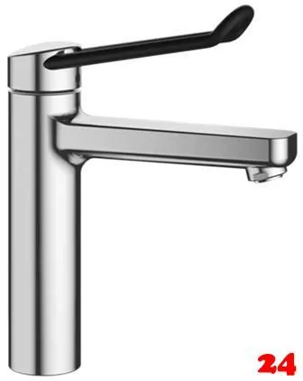 KWC Vita Pro 2.0 12.528.052.000FL Einhebelmischer Waschtisch Chrom mit Festauslauf geeignet Medizinischer Bereich (125227)