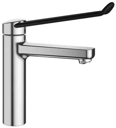 KWC Vita Pro 2.0 12.528.052.000LLFL Einhebelmischer Waschtisch Chrom mit Festauslauf geeignet Medizinischer Bereich (125229)