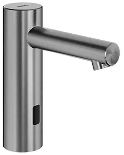 KWC ONO E 12.576.122.700FL Automatik Armatur Waschtisch Standventil Edelstahl Infrarotsensorik opto-elektronisch gesteuert mit Netzteil (3600001582)