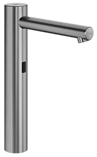 KWC ONO E 12.576.123.700FL Automatik Armatur Waschtisch Standventil Edelstahl Infrarotsensorik opto-elektronisch gesteuert mit Netzteil (3600001586)