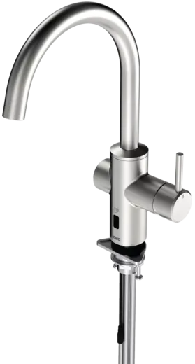 KWC PROFESSIONAL F5E Hybrid-Kchenarmatur Elektronik Standbatterie F5LME002 DN 15, opto-elektronisch gesteuert mit Netzteil Niederdruck