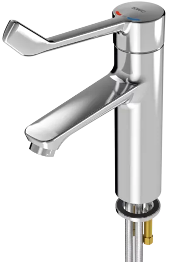 KWC PROFESSIONAL F4LT-Med Therm Thermostat Einhebel-Standbatterie F4LT1010 Barrierefrei DN 15 im Gesundheitswesen oder Pflegebereich