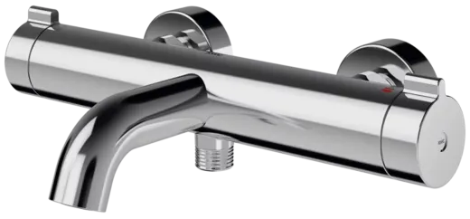 KWC PROFESSIONAL F4MT-Med Thermostat 2-Griff Wannenbatterie F4MT2001 Barrierefrei im Gesundheitswesen oder Pflegebereich