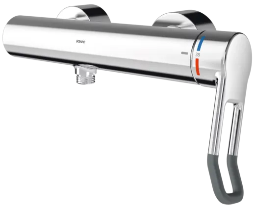 KWC PROFESSIONAL F4LT-Med Therm Thermostat Einhebel-Wandbatterie F4LT2003 Barrierefrei fr Duschanlagen im Gesundheitswesen oder Pflegebereich