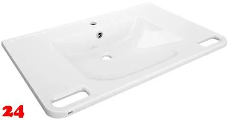 KWC PROFESSIONAL MEDCARE Einzelwaschtisch ANMW0047 Waschtisch MIRANIT fr Wandmontage unterfahrbar Barrierefrei* fr Rollstuhlfahrer geeignet