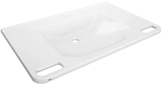 KWC PROFESSIONAL MEDCARE Einzelwaschtisch ANMW0053 ohne berlauf Waschtisch MIRANIT fr Wandmontage unterfahrbar Barrierefrei* fr Rollstuhlfahrer geeignet