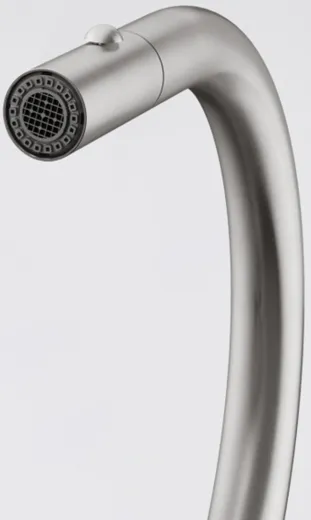 FRANKE Kchenarmatur Mythos Masterpiece Einhebelmischer Edelstahl massiv mit Auszugsbrause Pull-Down-Spray 360 schwenkbarer Auslauf