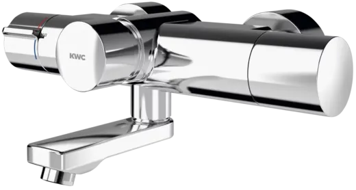 KWC PROFESSIONAL F5S-Therm Selbstschluss-Thermostat-Wandbatterie F5ST1104 DN 15 zur Aufputzmontage FRAMIC INSIDE Selbstschlusskartusche mit C-Modul
