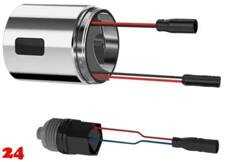 KWC PROFESSIONAL F5S Hygieneeinheit fr kompatible KWC Selbstschluss Thermostat-Wandbatterien ACST9002 fr Wasch und Duschanlagen inkl. C-Modul