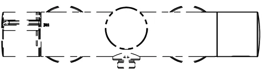 KWC PROFESSIONAL F5S Hygieneeinheit fr kompatible KWC Selbstschluss Thermostat-Wandbatterien ACST9002 fr Wasch und Duschanlagen inkl. C-Modul